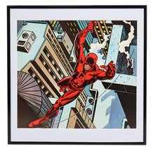 VINTAGE 1975 Marvel Daredevil Framed 12x12 Poster Display - £31.14 GBP