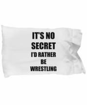 Wrestling Pillowcase Sport Fan Lover Funny Gift Idea for Bed Set Standard Size 2 - £17.38 GBP