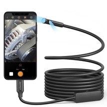 Dual Lens Endoscope Camera with Light USB Borescope with 8 Adjustable LE... - $68.86