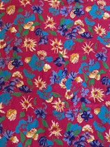 Beautiful Diane Freis Floral Silk Scarf Tasseled Square - £23.33 GBP