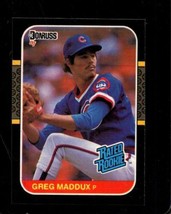 1987 Donruss #36 Greg Maddux Nmmt (Rc) Cubs Hof *AZ4822 - £13.28 GBP
