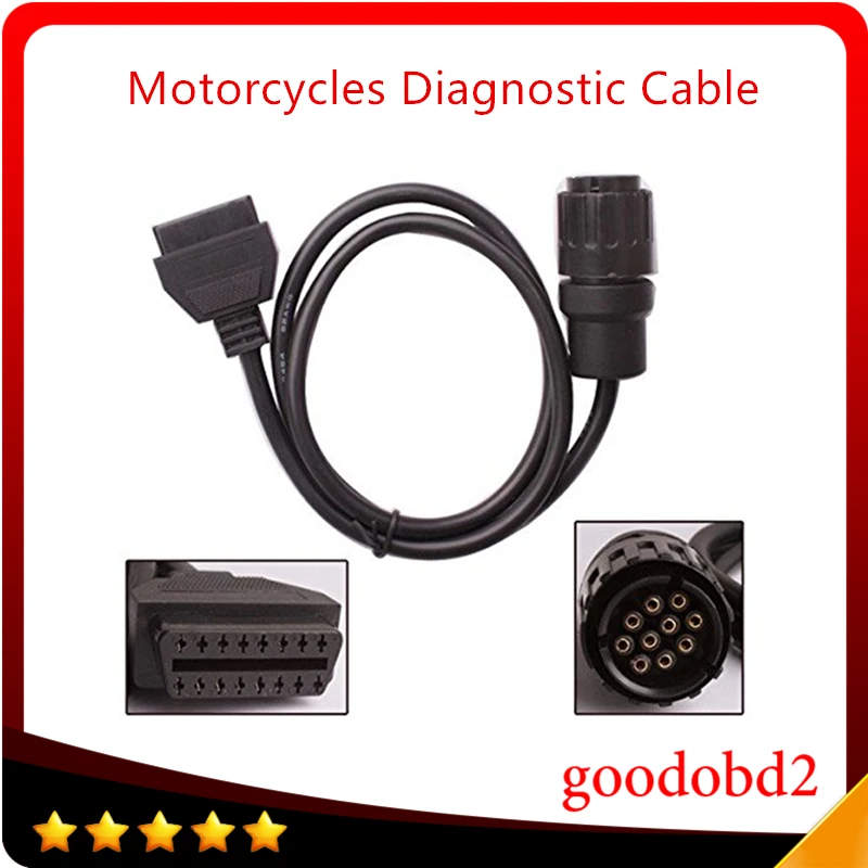 For  ICOM D Cable Motorcycles Cable Motobikes Diagnostic Cable 10Pin Adaptor wor - £81.78 GBP