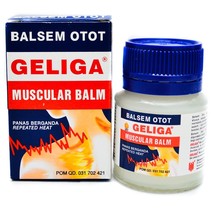 24 Pcs x 20g Muscular Balm Geliga / Balsem Otot Geliga Repeated Heat + DHL - £79.48 GBP