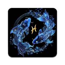 2 PCS Zodiac Pisces Coasters - $14.90
