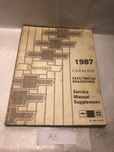 1987 Cavalier Electrical Diagnosis Service Shop Manual Supplement - $4.95