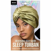 Donna Reversible Silky Satin Sleep Turban One Size - 1.0 ea - £7.85 GBP