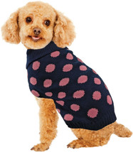 Chic Polka Dot Dog Sweater in Pink - £12.51 GBP