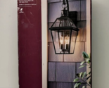 Home Decorators Glenneyre Large Espresso Bronze 2-Light Wall Lantern Cle... - £47.37 GBP