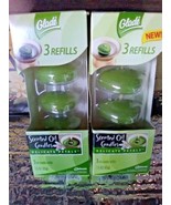 GLADE Scented Oil Candle refills 6 DELICATE PETALS Candles - £17.23 GBP