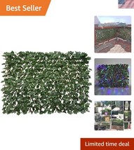 Customizable Faux Ivy Fence Privacy Screen - Ideal for Garden and Balcon... - $1,036.84 MXN