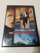 The Interpreter DVD Nicole Kidman Sean Penn - £1.48 GBP