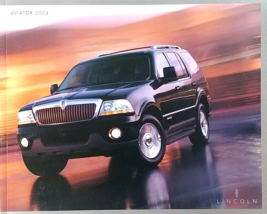 2004 Lincoln AVIATOR sales brochure catalog 1st Edition US 04  - $8.00
