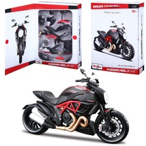 Ducati Diavel Carbon 1/12 Scale Diecast Motorcycle Model Kit ASSEMBLY NE... - £27.68 GBP