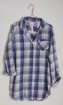 Victoria&#39;s Secret Multicolor Sleep Shirt Plaid Polka Dot Long Sleeve Sma... - $589.25 MXN