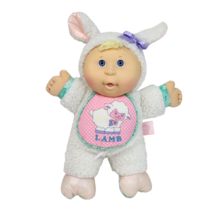 Vintage 1993 Cabbage Patch Kids Talkin Farm Babies Lamb Stuffed Animal Plush Toy - £37.21 GBP