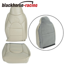 For 99-00 Ford F250 F350 Super Duty Top + Bottom Driver Side Leather Seat Covers - $129.99