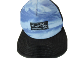 Salt Life Hat Adjustable Blue Trucker Snapback &amp; Mesh 5 Panel Fishing Surf - £7.69 GBP