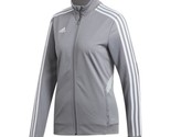 adidas Women Tiro 19 Training Jacket Grey/White DW4785 - £23.72 GBP