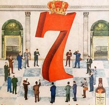 1952 Seagrams 7 Crown Blended Whiskey Advertisement Liquor Distillery HM2N - €11,15 EUR