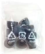 5 Pares Recambio Silicona Auricular Puntas, Negro - $13.63 CAD