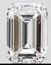 5.02 cts. E Color VS1 Clarity Emerald Cut (Eco-Friendly Lab Grown Green Diamond) - £7,000.74 GBP