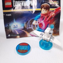 LEGO Dimensions 71201 Back to the Future Hoverboard &amp; Marty Mcfly tag base disc - £16.59 GBP