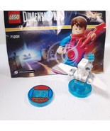 LEGO Dimensions 71201 Back to the Future Hoverboard &amp; Marty Mcfly tag ba... - £16.47 GBP