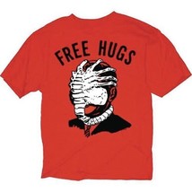 Alien Movies Face Hugger Art Image Free Hugs Red Adult T-Shirt New Unworn - £17.11 GBP+