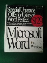 Vintage Microsoft Word for Windows 2.0 Upgrade Floppy Set - £114.58 GBP