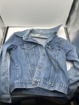 Vintage JC Penny Denim Jacket Mens Medium Blue 1970s Trucker Western Coat - £37.24 GBP