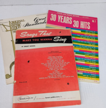 Lot Of  Vintage Sheet Music Books for Art Projects Ephemeral - £3.86 GBP