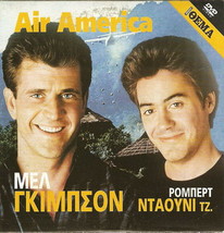Air America (1990) Mel Gibson Robert Downey Nancy Travis R2 Dvd - £7.06 GBP