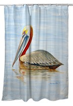 Betsy Drake Summer Pelican Shower Curtain - £85.65 GBP