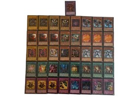 Yugioh Red-Eyes B. Dragon Deck w/ Brand New Sleeves Complete 41 - Cards - £27.57 GBP