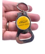 Vintage Dallas Cowboys Stadium Keychain Bottle Opener Key Chain Fob Coll... - $38.06 CAD