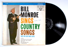 Bill Monroe - Sings Country Songs (1964) Vinyl LP • Blugrass, Jimmie Rodgers - £9.30 GBP