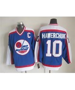 Jets #10 Dale Hawerchuk Jersey Old Style Uniform Blue - €42,53 EUR