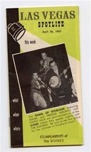 Ken&#39;s Spotlite on Las Vegas Nevada 1957 What When Where Booklet Cab Call... - $76.99