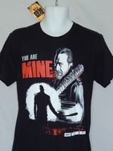 The Walking Dead Mens T-shirt Small Black Negan Lucille NEW Season Graphic Book - £15.00 GBP