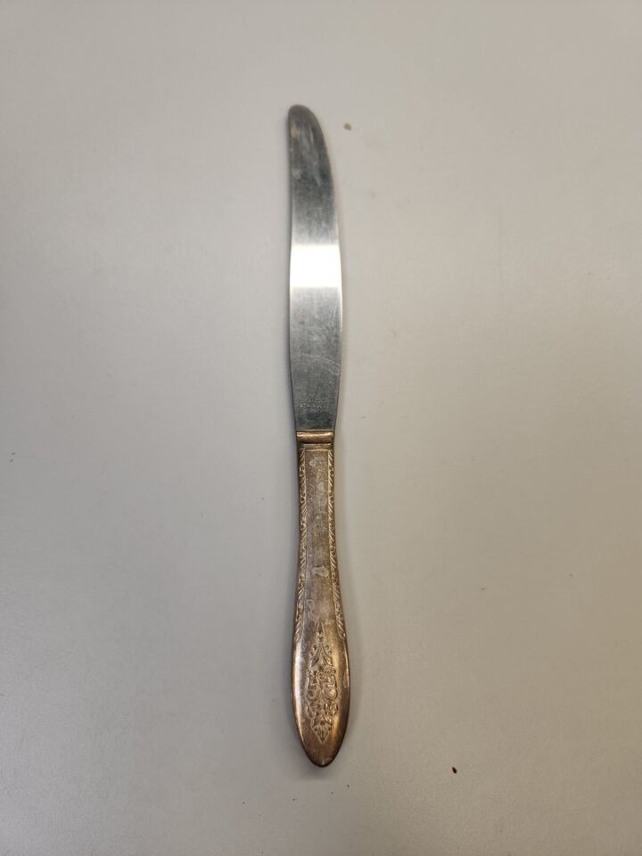 1939 Wm Rogers Silverplate Flatware ~ 9" DINNER KNIFE - $4.74