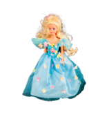 Vintage 1976 Mattel Inc Barbie Doll Blue Dress Blonde - $14.54 CAD