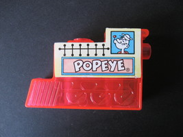Vintage Plastic Popeye Train Bubble Blowing Toy - Made in Hong Kong - £11.70 GBP