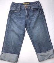 Women&#39;s Seven7 Capri Jeans Premium Denim Size 4 Cuffed - $16.20