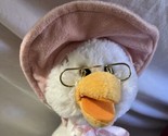 Cuddle Barn Talking Mother Goose Plush 14&quot; Stuffed Animal Nursery Rhymes - $11.83