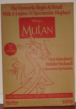 Mulan Disney Promotional Standee Unassembled Htf Free Shipping - £79.89 GBP