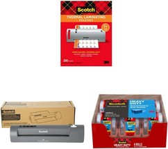 Scotch Thermal Laminating Pouches, 200- Count, 8.9 X 11.4&#39;&#39; &amp; Thermal, 6 Rolls - $94.95