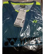YONEX Women&#39;s Round T-Shirts Badminton Apparel Turquoise [85] NWT 71TS040F - £38.14 GBP