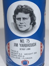 1977 Jim Yarbrough Detroit Lions RC Royal Crown Cola Can NFL Football Se... - $11.95