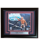 Cody Rhodes Signed Framed 8x10 WWE Royal Rumble Photo Fanatics - £167.85 GBP