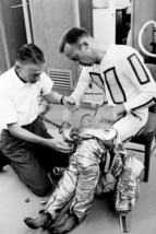 Alan Shepard Suiting Up For MERCURY-REDSTONE 3 Flight (MR-3) 4X6 Photo - $8.99